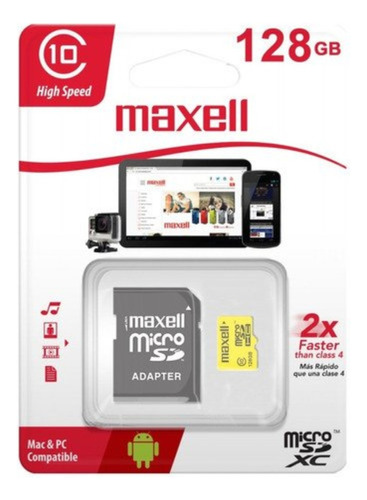 Memoria Micro Sd 128gb Maxell