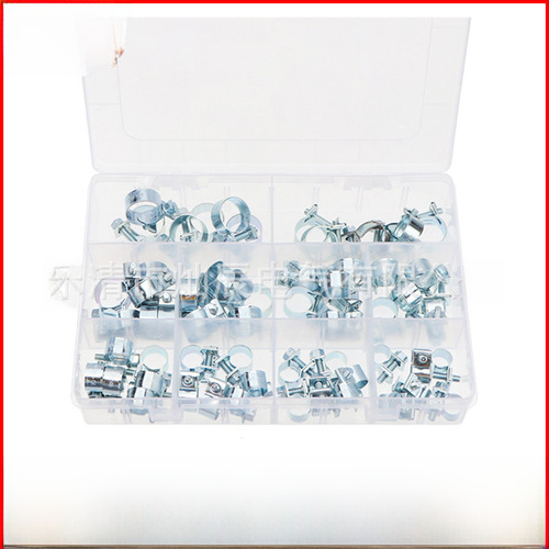Juego De Abrazaderas Para Tubos Galvanizadas, 60 Unidades, E