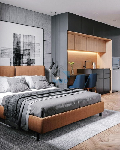 Imagem 5 de 11 de Easy Life District - Studios À Venda No Centro De Curitiba, Com 1 E 2 Quartos, Tendo Metragens Entre 18,80 E 34,42m². - Ap00817 - 71153393