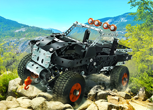 Juego De Construcción Meccano 4x4 Todoterreno 443 Piezas