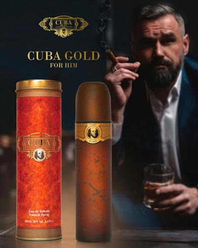 Imagen 5 de 5 de Cuba Paris Cuba Gold EDT 100 ml para hombre