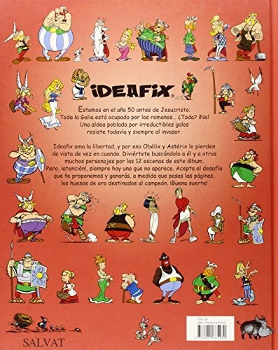 Busca Y Encuentra A... Ideafix (castellano - A Partir De 10 Años - Astérix - Especiales), De Uderzo, Albert. Editorial Bruño, Tapa Tapa Dura En Español