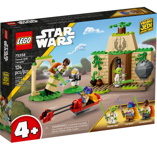 Lego Star Wars Templo Tenoo Jedi 124 Pcs Mod 75358