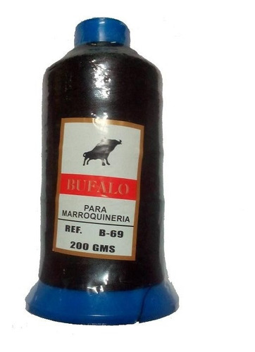 Hilo Nylon # 40 De 200gr Negro Marca Bufalo Nilon 2.500mts