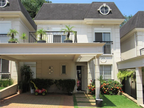 Casa Em Condomínio Com 4 Dormitórios Na Chacara Monte Alegre, Santo Amaro. - 11916