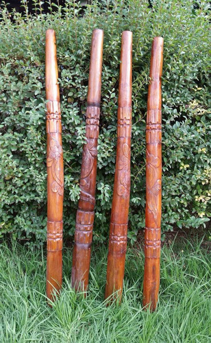 Didgeridoo Tallado Grueso Nuevo Stock Oferta!