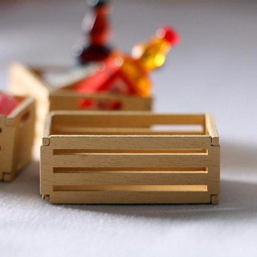 Cesta De Almacenamiento De Frutas Y Verduras En Miniatura