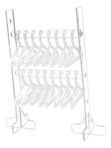 Estante Transparente Para Colgar Pendientes, Soporte De