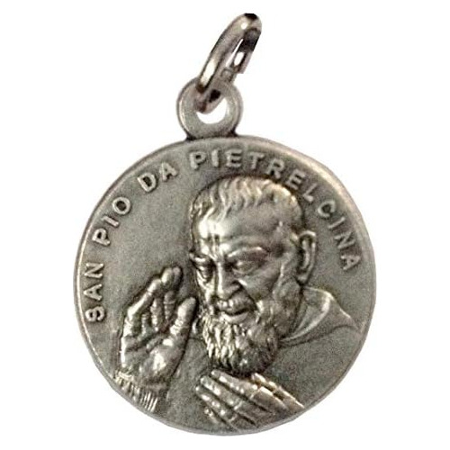 Medalla De San Pio De Pietrelcina (padre Pio), Hecha Re...