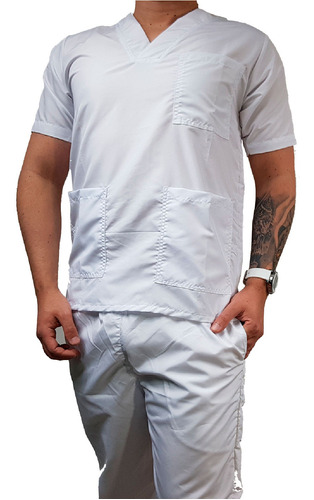 Uniforme Hombre En Antifluido - Unicolor