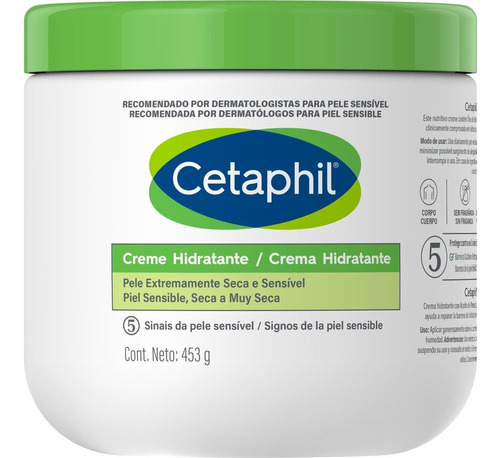  2 Pack Crema Corporal Humectante En Tarro Cetaphil 453