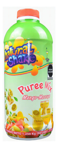Concentrado Pulpa De Fruta Natural Shake Mango-maracuya 1lt