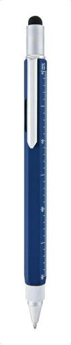 Bolígrafo Monteverde Tool Pen Azul Lapicera Multifuncion Color de la tinta Negro