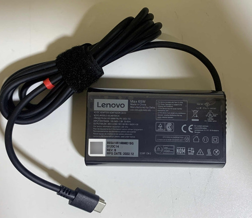 Cargador Lenovo Thinpack 20v 3.25a 15v 3a 9v 3a 5v 3a Nuevo