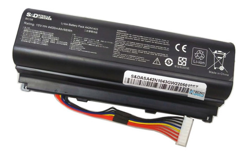 Bateria Laptop Asus A42n1403 Rog Gfx71jy G751 Garantía 1 Año