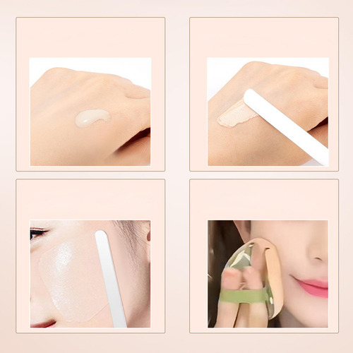 3 Sombra De Ojos De Espátula De Mezcla De Maquillaje Estilo