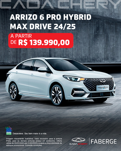 Caoa Chery Arrizo 6 Pro 1.5 TCI FLEX HYBRID MAX DRIVE CVT