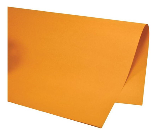 Papel Color Set Laranja 48 X 66 Cm Pcte C/20 Fls Escolar