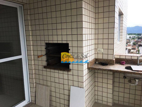 Imagem 3 de 11 de Apartamento Com 2 Dormitórios À Venda, 112 M² Por R$ 665.000,00 - Vila Guilhermina - Praia Grande/sp - Ap16094