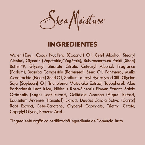 Creme Para Cabelo Cacheado Sheamoisture Coco E Hibisco 237ml