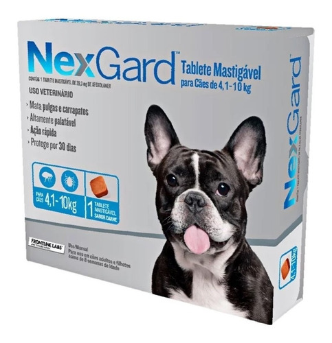 Nexgard Promoção Antipulgas E Carrapatos 4 A 10kg