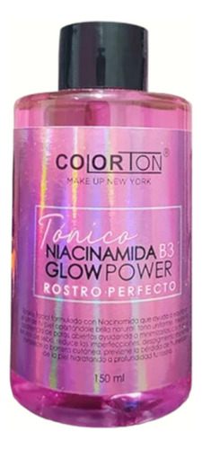Tonico Colorton Niancinamida B3 Rostro Perfecto Glow Power