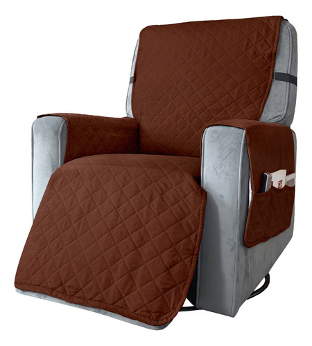 A Sofá Reclinable Sofá Protector Café Profundo L