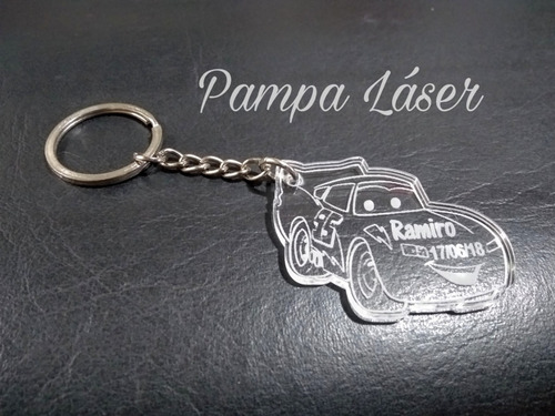 15 Llaveros Cars Rayo Mc Quenn Souvenir Baby Shower 