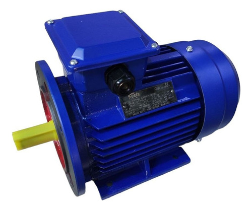 Motor Electrico Trifasico  Marca Tesla 7.5hp 1750rpm Brida