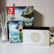 Comprar Nintendo Switch Oled Edicion The Legend Of Zelda+2juegos