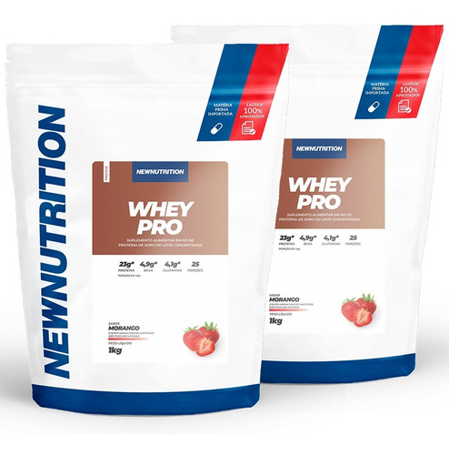 Combo 2 Whey Pro 1kg Newnutrition