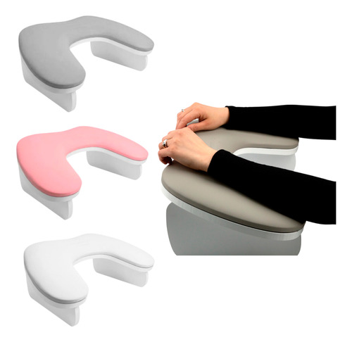 Posa Manos O Apoya Brazos Con Soporte Desmontable Manicura