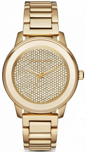 Relógio Feminino Michael Kors Modelo Mk6209 Gold 42mm