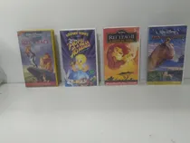 Comprar 4 Fitas Vhs , Filmes  De Desenhos Da Disney . (3).