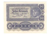 Comprar Billete Austria 10 Coronas (1922)  Banco Austro-hungaro