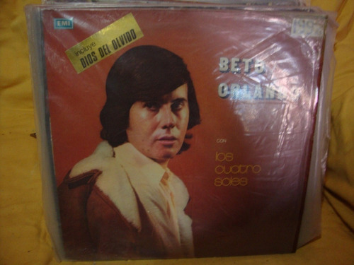 Vinilo Beto Orlando Con Los Cuatro Soles Dios Del Olvido M3