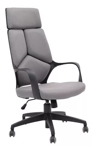 Sillon Oficina Basculante Ejecutivo Gerencial Escritorio Cuo Color Gris