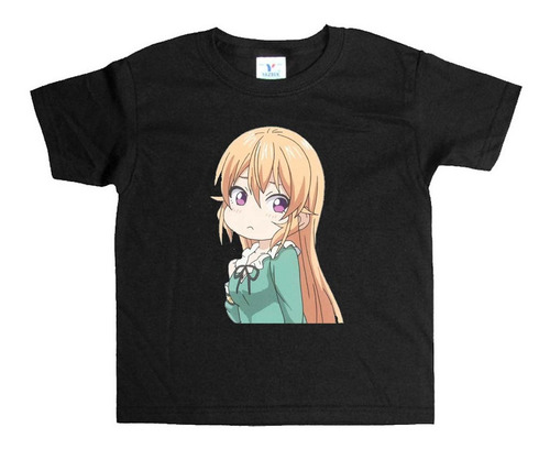 Remera Negra Adultos Food Wars Shokugeki No Soma R182