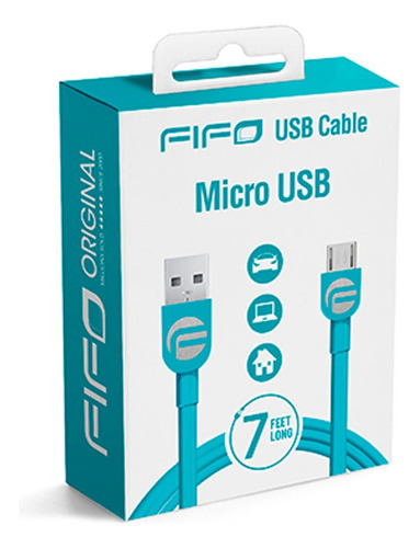 Cable Fifo Micro Usb Colores Variados