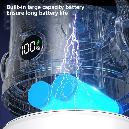 W Night Light Con Batería De Litio Recargable Para Tienda De