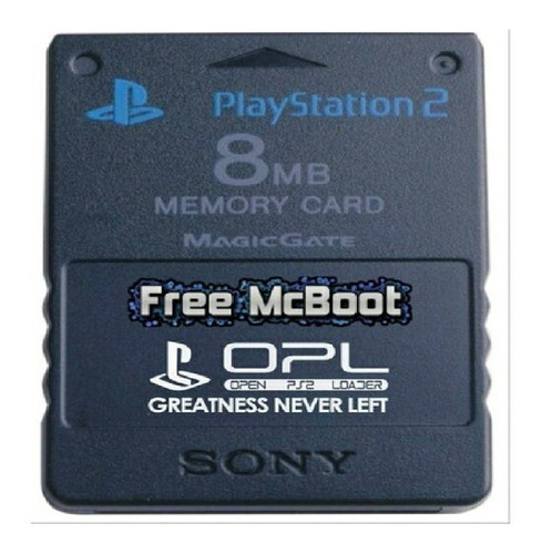 Memory Card De Ps2 Con Freemcboot