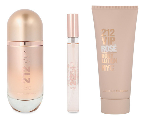 Set 212 Vip Rose 3pzs - Dama