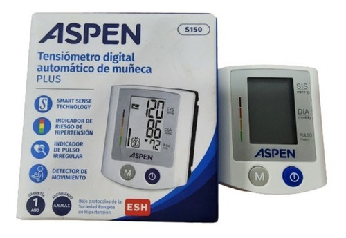 Tensiómetro Digital De Muñeca Aspen S150