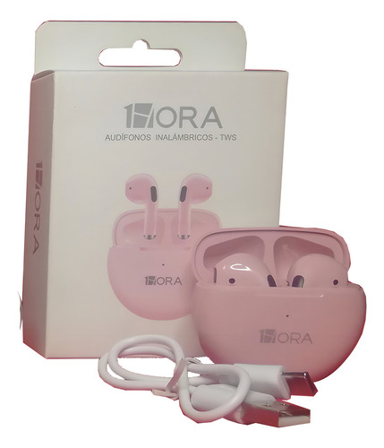 Manos Libres Audifonos Bluetooth Con Estuche De Carga Tipo C
