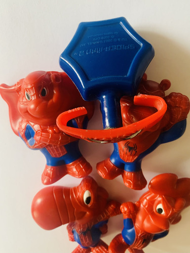 Colección Completa Spiderman- Kelloggs 5 Figuras Originales (Usado)