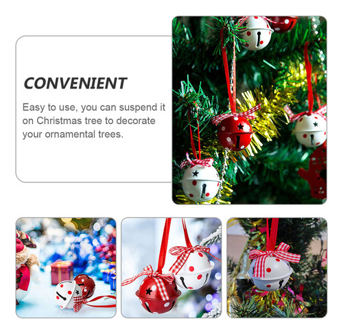 Cascabeles Navideños La Campana, 12 Unidades