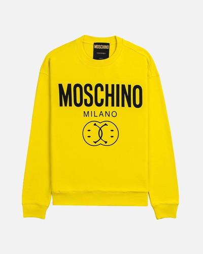 Sudadera Moschino Smiley Talla Xl Nueva Y Auténtica Con Msi 