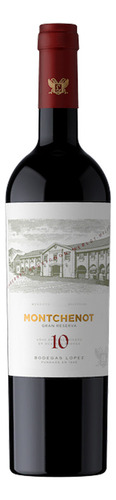 Montchenot Vino Tinto Bodegas López 10 Años 750ml