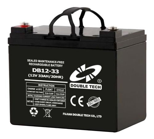 Batería Recargable Doubletech 12v33ah Ciclo Profundo