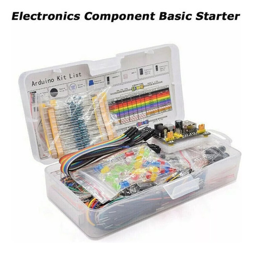 Kit Electrónico Compatible Con Arduino Para Principiantes